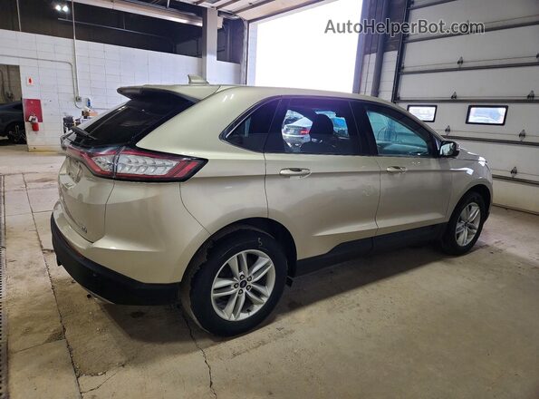 2FMPK4J86JBB95232 2018 FORD EDGE Gold Rear right