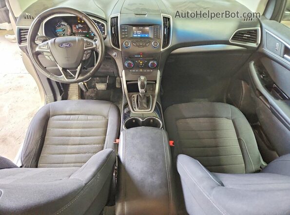 2FMPK4J86JBB95232 2018 FORD EDGE Gold Dashboard view