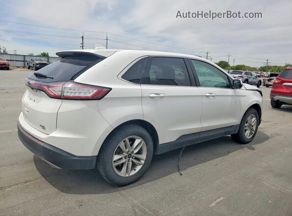 2FMPK4J87GBB52463 2016 FORD EDGE White Trasero derecho