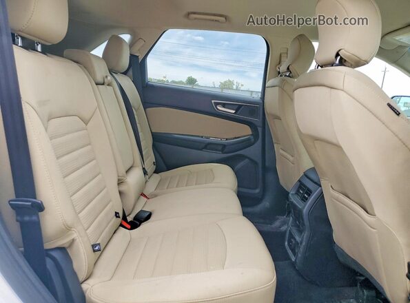 2FMPK4J87GBB52463 2016 FORD EDGE White Vista interior trasera