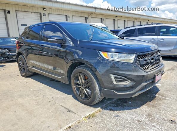 2FMPK4J87GBB67075 2016 FORD EDGE Black Przód prawy