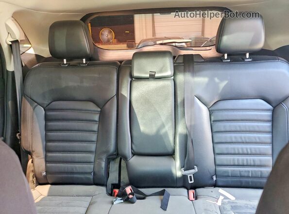 2FMPK4J87GBB67075 2016 FORD EDGE Black Widok tylnych siedzeń