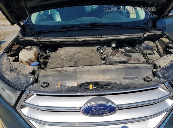 2FMPK4J87GBB67190 2016 FORD EDGE Синий Вид подкапотного пространства