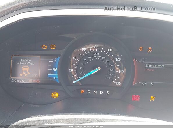 2FMPK4J87GBB84717 2016 FORD EDGE Черный Вид задних сидений