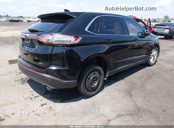 2FMPK4J87GBB84717 2016 FORD EDGE Черный Задняя правая четверть