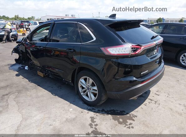 2FMPK4J87GBB84717 2016 FORD EDGE Черный Задняя левая четверть