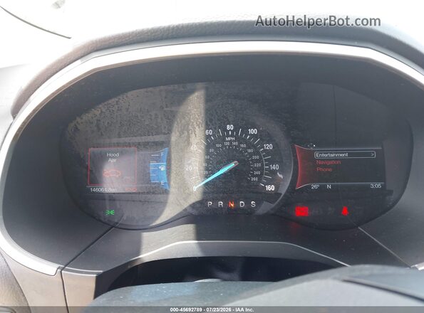2FMPK4J87GBC60257 2016 FORD EDGE Черный Вид задних сидений