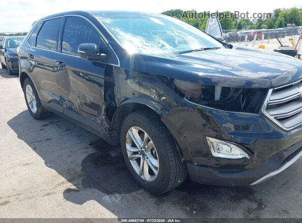 2FMPK4J87GBC60257 2016 FORD EDGE Черный Вид спереди