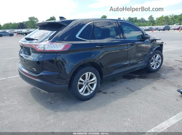 2FMPK4J87GBC60257 2016 FORD EDGE Черный Задняя правая четверть