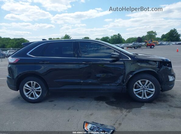 2FMPK4J87GBC60257 2016 FORD EDGE Черный Панорамный вид салона 360°