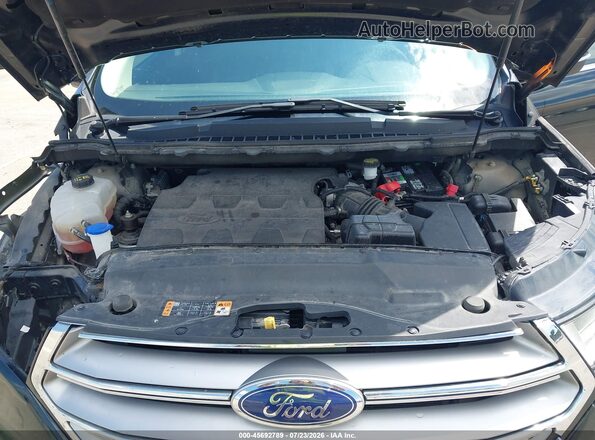 2FMPK4J87GBC60257 2016 FORD EDGE Черный Вид сзади