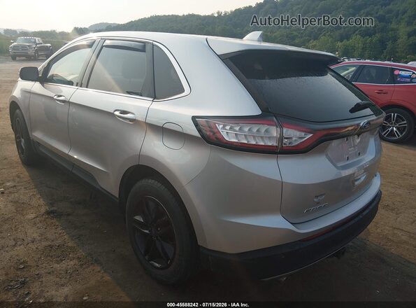 2FMPK4J87HBB61018 2017 FORD EDGE Silver Задня ліва чверть