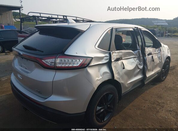 2FMPK4J87HBB61018 2017 FORD EDGE Silver Задня права чверть