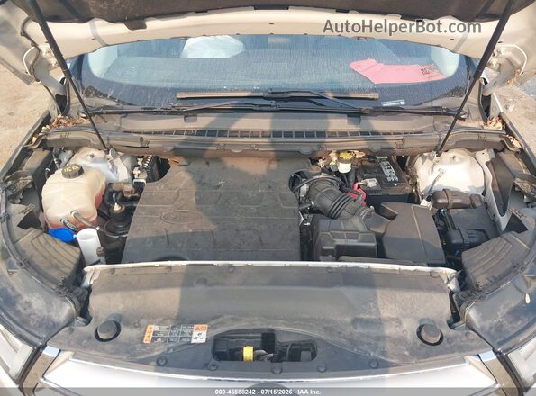 2FMPK4J87HBB61018 2017 FORD EDGE Silver Вид ззаду