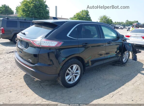 2FMPK4J87HBC58252 2017 FORD EDGE Black Rear right