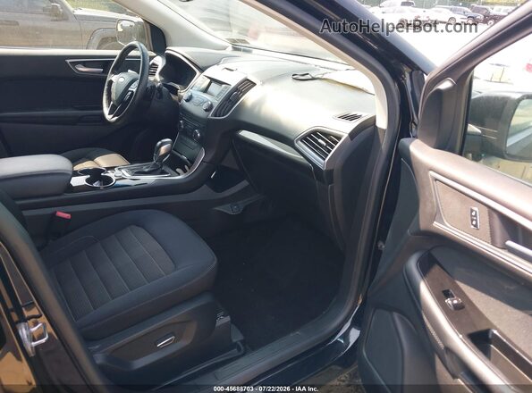 2FMPK4J87HBC58252 2017 FORD EDGE Black Front interior view