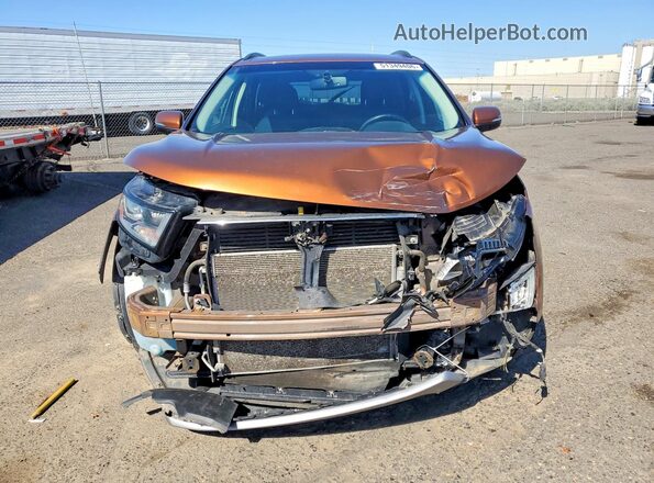 2FMPK4J87HBC64701 2017 FORD EDGE Orange Вид спереду