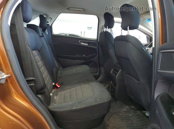 2FMPK4J87HBC64701 2017 FORD EDGE Orange Вид задньої частини салону