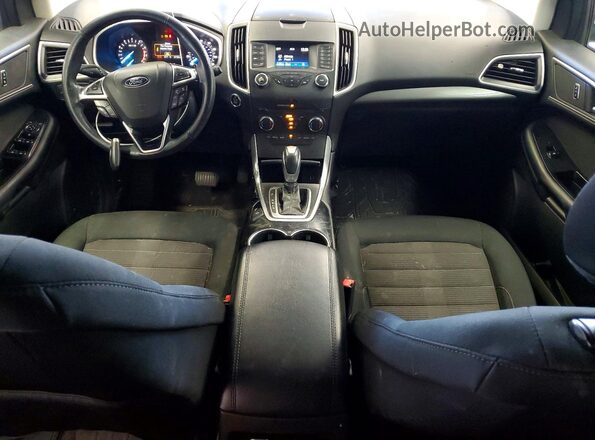 2FMPK4J87HBC64701 2017 FORD EDGE Orange Вид панелі приладів