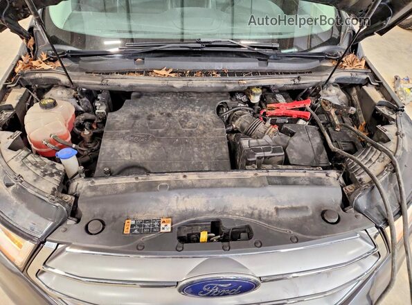 2FMPK4J88HBB04648 2017 FORD EDGE Gray Շարժիչի բաժամունքի տեսք