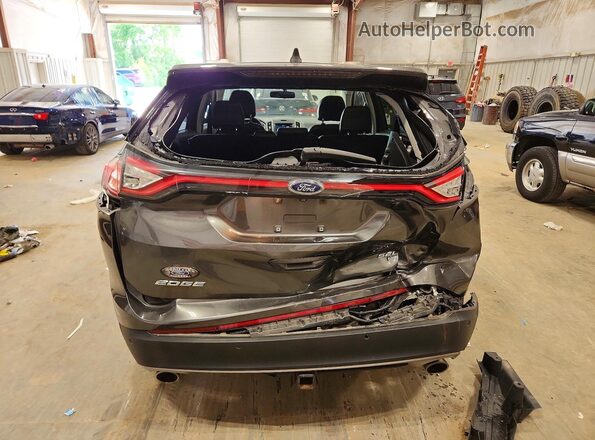 2FMPK4J88HBB04648 2017 FORD EDGE Gray Հետևի տեսք