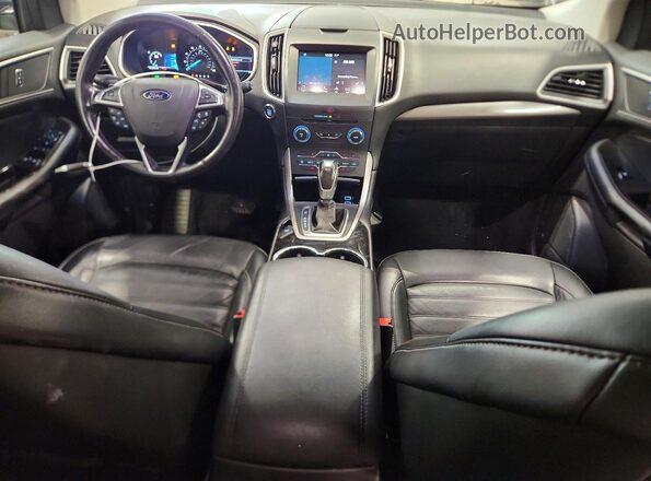 2FMPK4J88HBB04648 2017 FORD EDGE Gray Առջևի վահանակի տեսք
