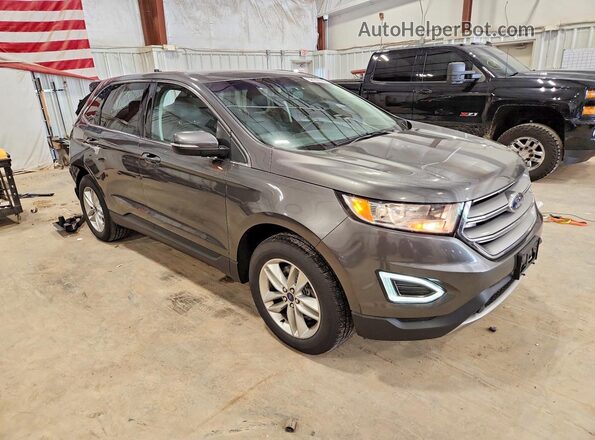 2FMPK4J88HBB04648 2017 FORD EDGE Gray Առջևի աջ