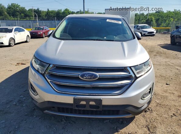 2FMPK4J88HBC29052 2017 FORD EDGE Silver Вид спереду