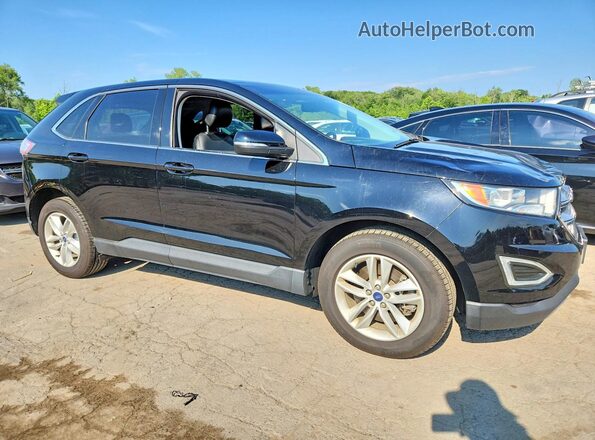 2FMPK4J88JBB27644 2018 FORD EDGE Black წინა მარჯვენა