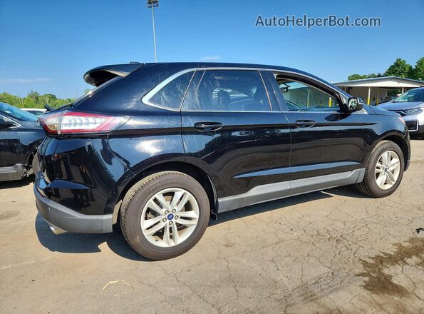 2FMPK4J88JBB27644 2018 FORD EDGE Black უკანა მარჯვენა