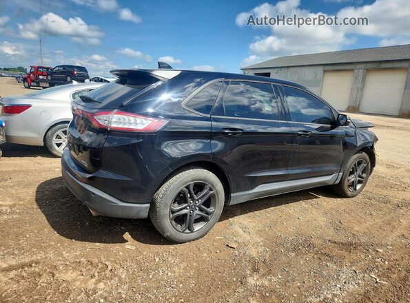 2FMPK4J88JBC30966 2018 FORD EDGE Blue უკანა მარჯვენა