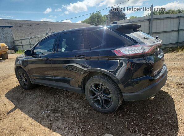 2FMPK4J88JBC30966 2018 FORD EDGE Blue უკანა მარცხენა
