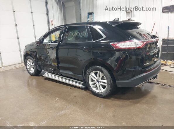 2FMPK4J89HBB89015 2017 FORD EDGE Black Հետևի ձախ