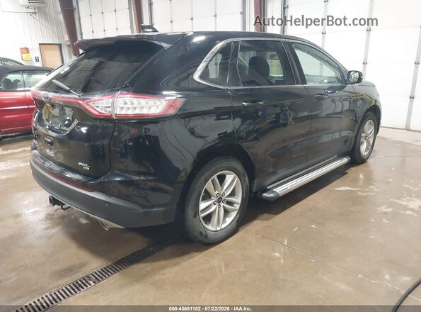 2FMPK4J89HBB89015 2017 FORD EDGE Black Հետևի աջ