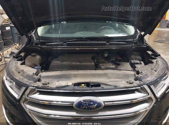 2FMPK4J89HBB89015 2017 FORD EDGE Black Հետևի տեսք