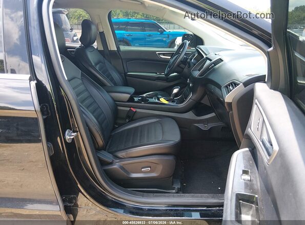 2FMPK4J89JBB66971 2018 FORD EDGE Black Front interior view