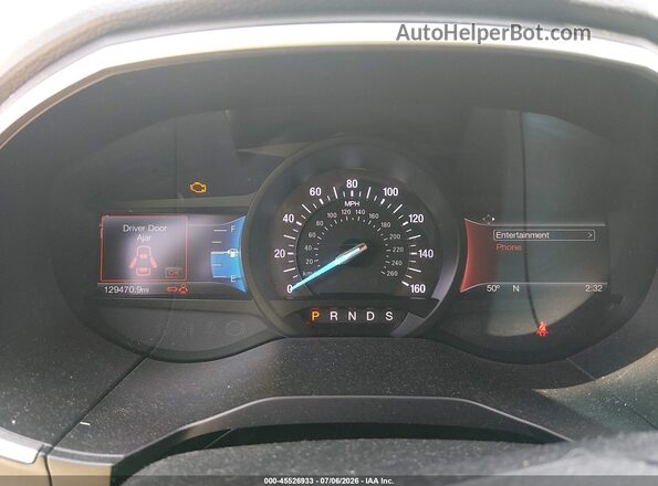 2FMPK4J89JBB66971 2018 FORD EDGE Black Rear seats view