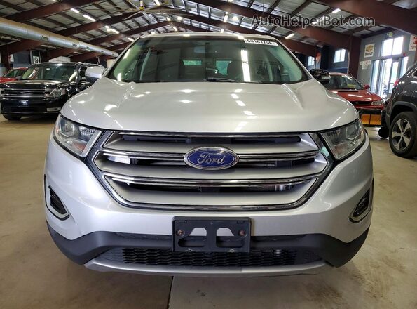 2FMPK4J8XHBB22813 2017 FORD EDGE Silver Դիմացի տեսք