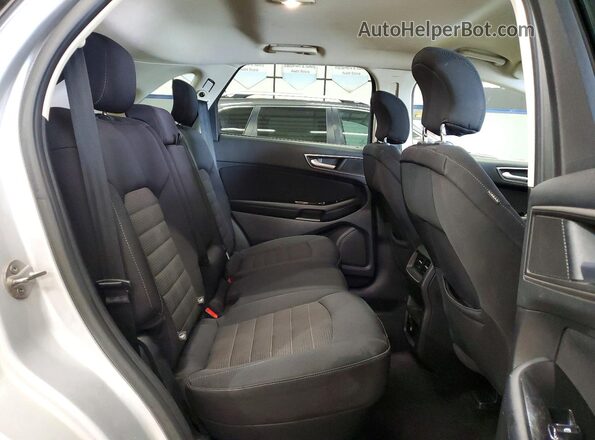 2FMPK4J8XHBB22813 2017 FORD EDGE Silver Սալոնի հետևի տեսք
