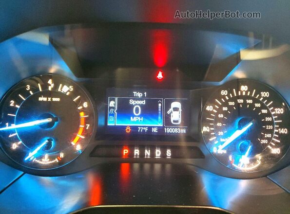 2FMPK4J8XHBB22813 2017 FORD EDGE Silver Սարքավորումների վահանակի տեսք