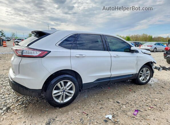 2FMPK4J8XJBB04205 2018 FORD EDGE White Trasero derecho
