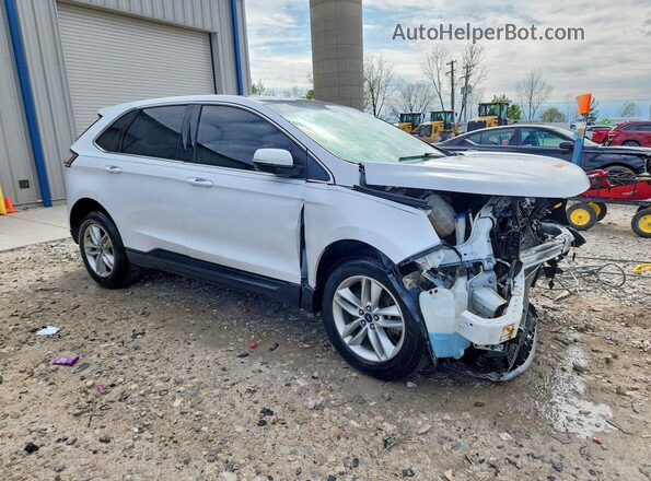 2FMPK4J8XJBB04205 2018 FORD EDGE White Delantero derecho