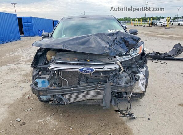 2FMPK4J90GBB18020 2016 FORD EDGE Black Вид спереду