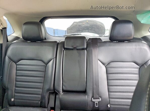 2FMPK4J90GBB18020 2016 FORD EDGE Black Вид задніх сидінь