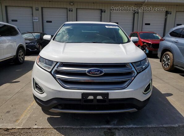 2FMPK4J90GBB62972 2016 FORD EDGE White წინა ხედი
