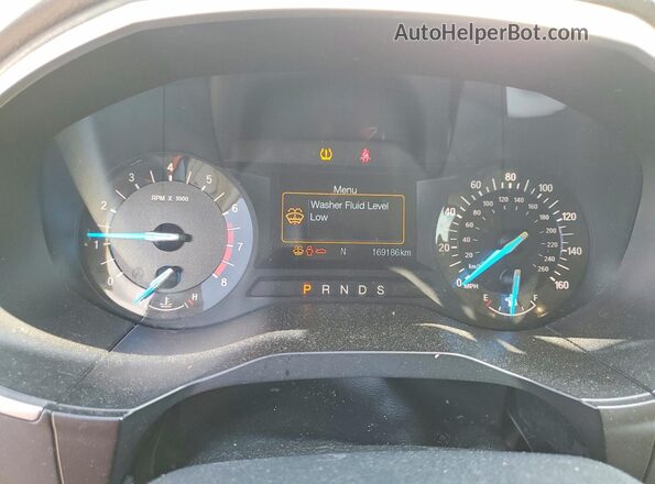 2FMPK4J90GBB62972 2016 FORD EDGE White ხელსაწყოთა პანელის ხედი
