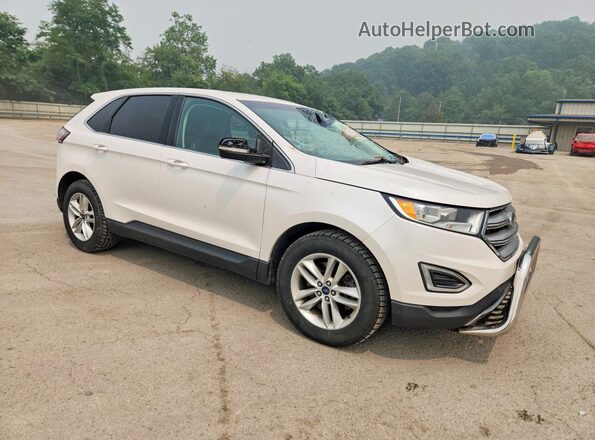2FMPK4J90GBC57371 2016 FORD EDGE White Передня права чверть