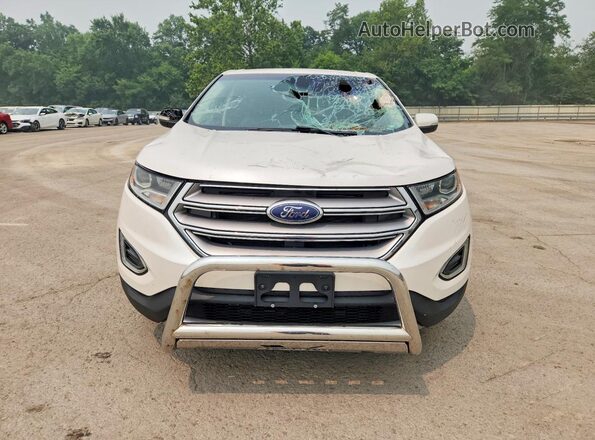 2FMPK4J90GBC57371 2016 FORD EDGE White Вид спереду