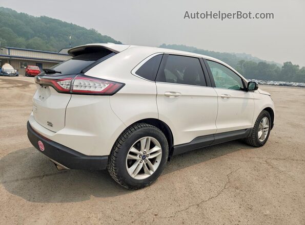 2FMPK4J90GBC57371 2016 FORD EDGE White Задня права чверть
