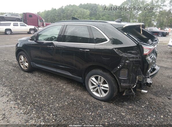 2FMPK4J90HBB01445 2017 FORD EDGE Black Tył lewy